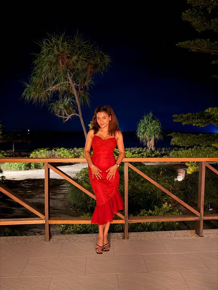 Stunning Red Cocktail Dress