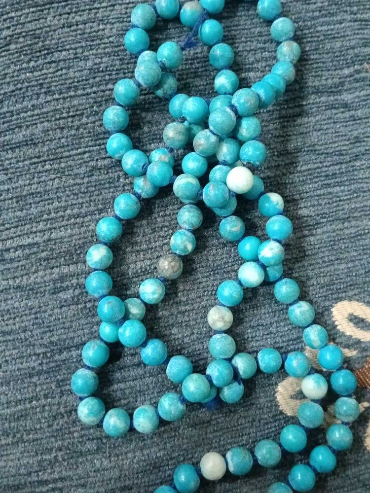 firoza stone Bohemian Turquoise Beaded Necklace