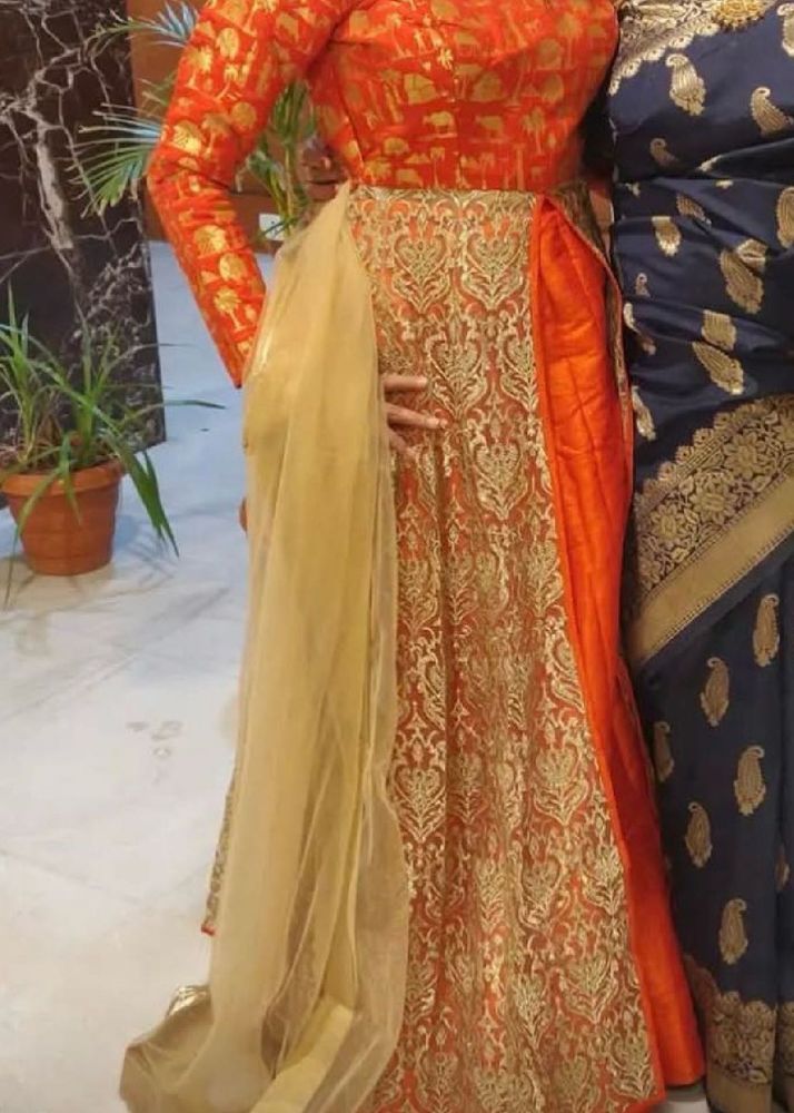 Designer Brocade Lehenga Choli