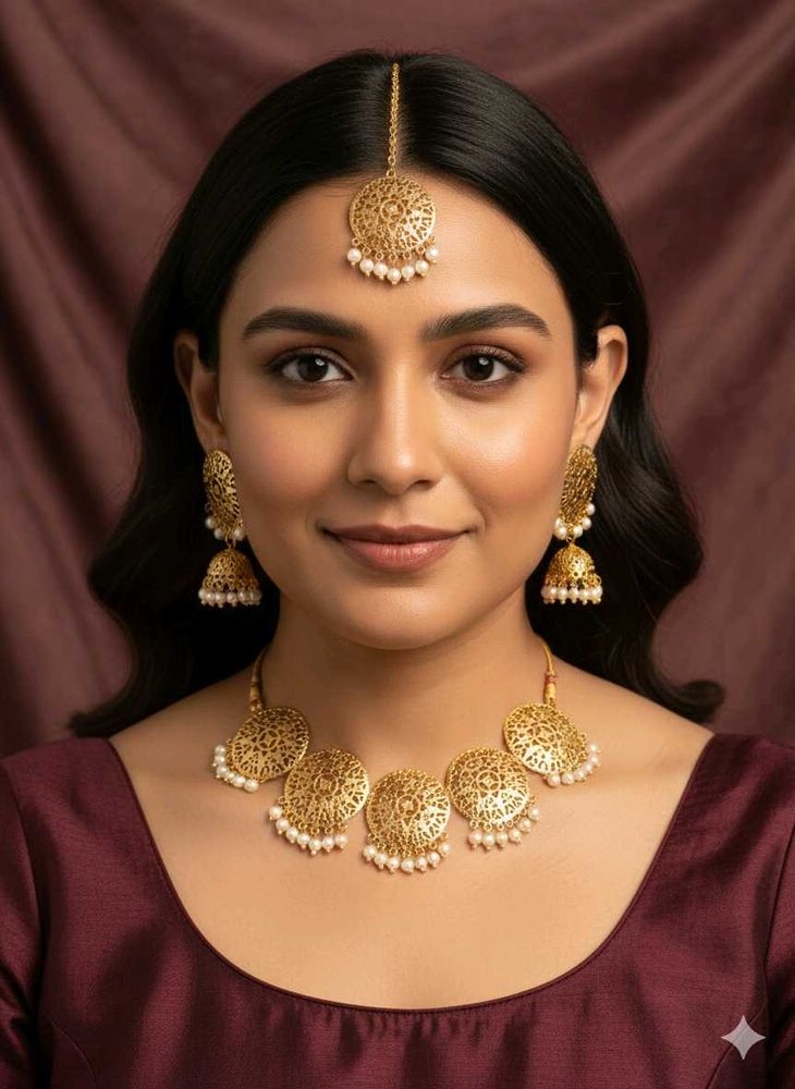 new unused gold Jewellery Set