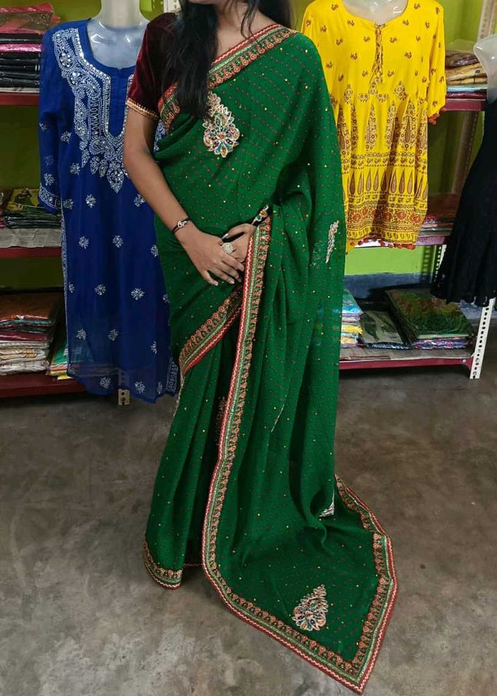 New Chiffon Saree