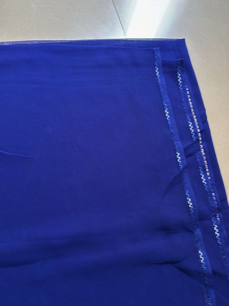 plain embroidery Dupatta