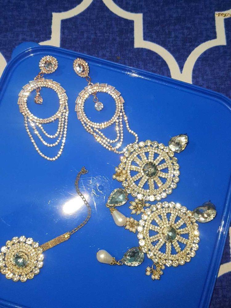 Sparkling Indian Jewelry Set