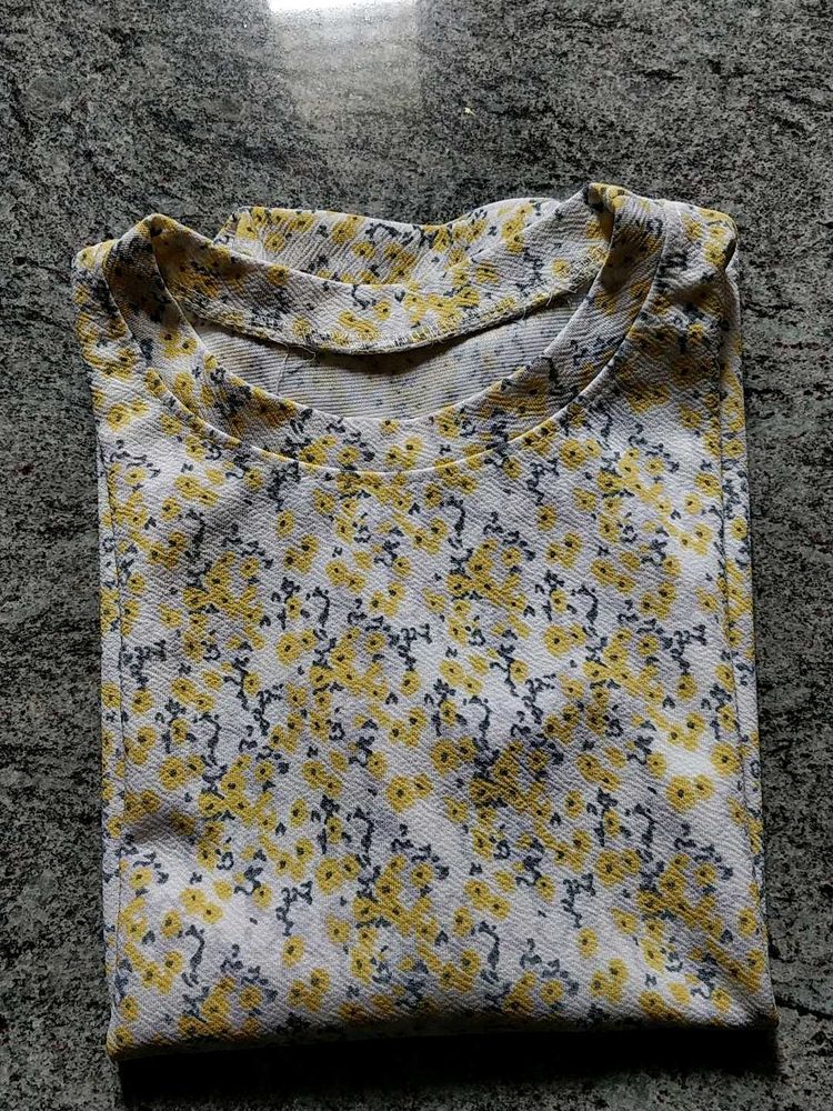 Floral Print Casual Top