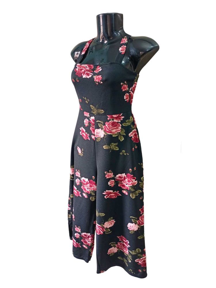 Floral Jumpsuit New Condition Size For S &amp; M