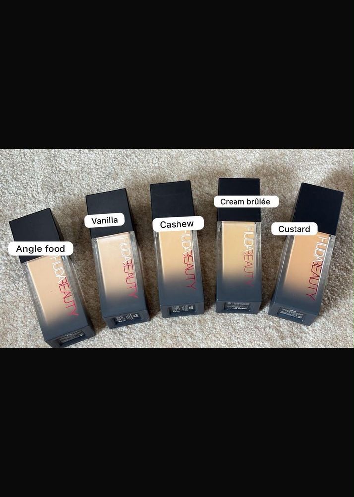 Huda Beauty Foundation Bottles