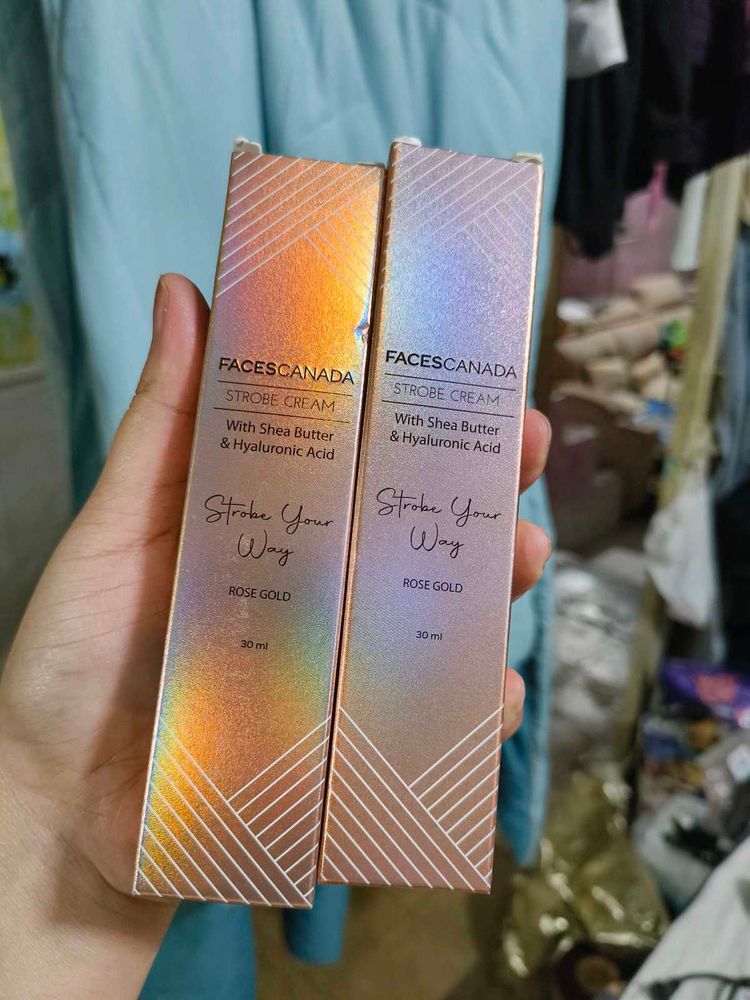 2 Faces Canada Strobe Cream - Rose Gold