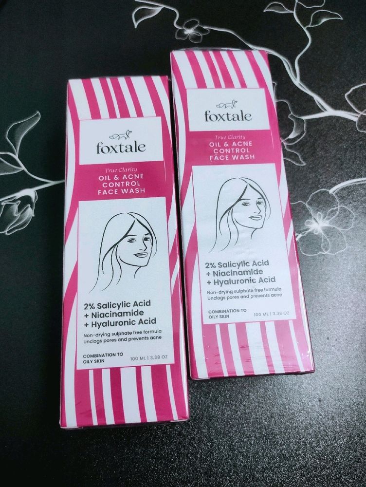 Pack Of 2 Foxtale Face Wash