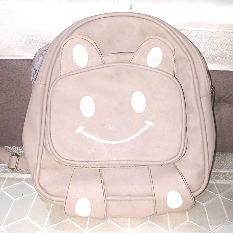 Cute Backpack with 4 working zips