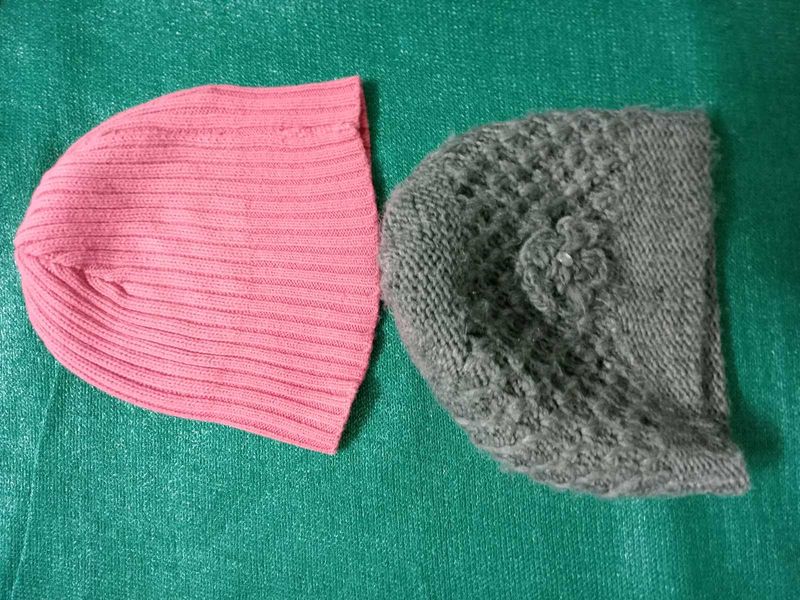 Knit Beanies Set