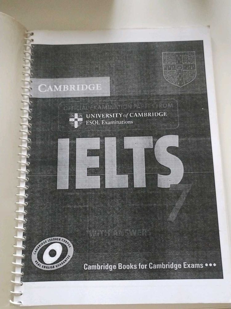 Cambridge IELTS 7 Official Exam Pack