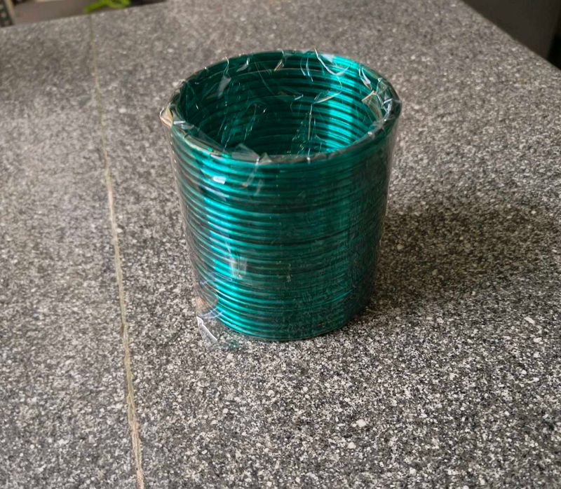 Emerald Green Bangle Set