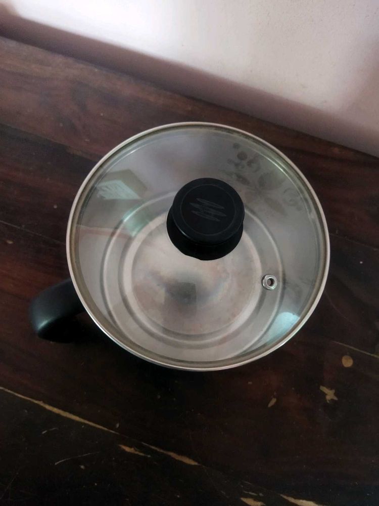 Stainless Steel Pot with Glass Lid