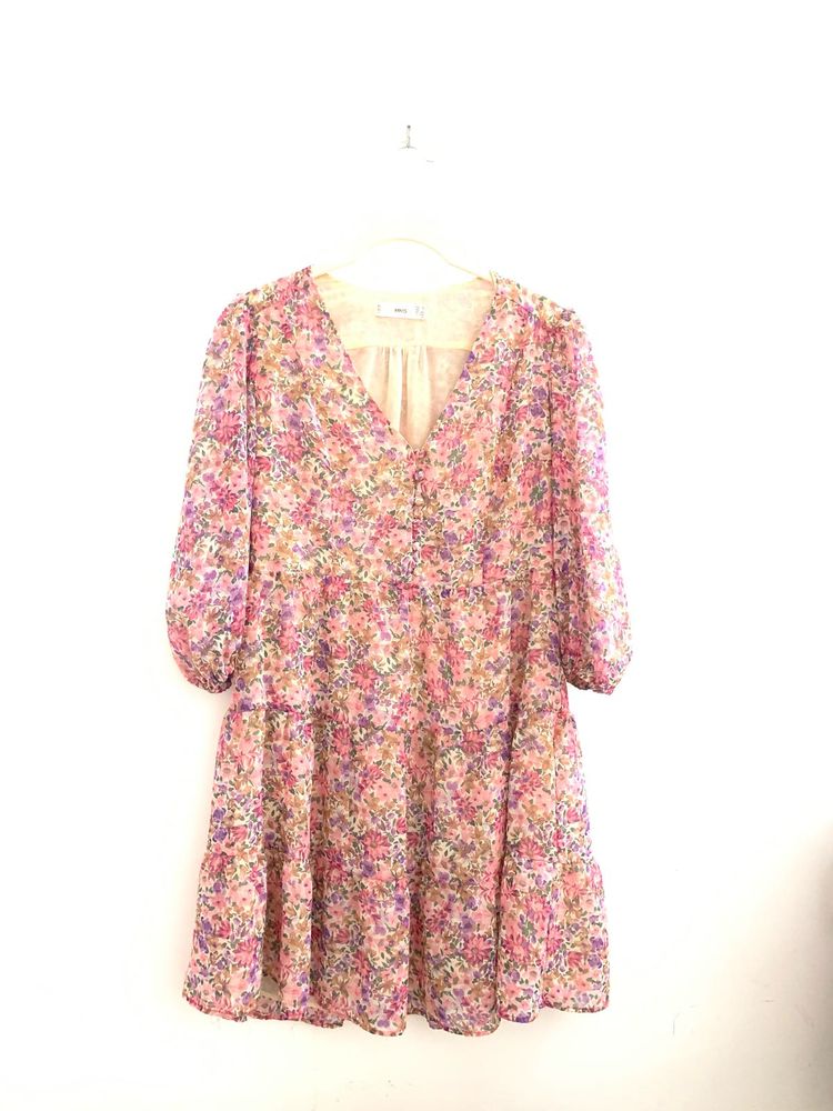 Mango Floral Dress