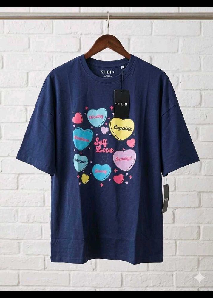 SHEIN "Self Love" Graphic Tee