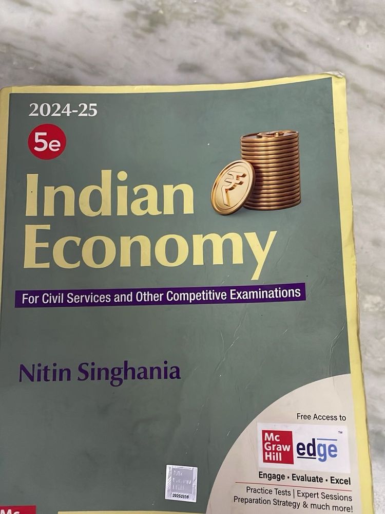 Indian Economy 5th Edition - Nitin Singhania