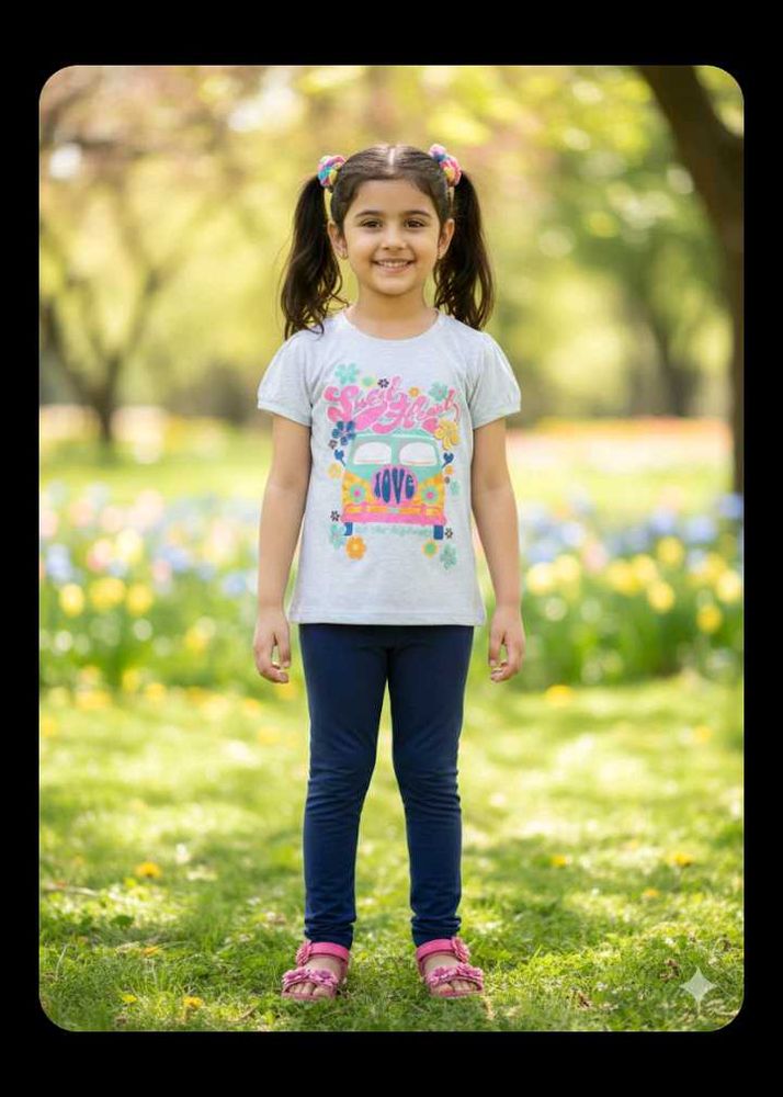 4-6 year Girls Friends Top &amp; Bottom Set
