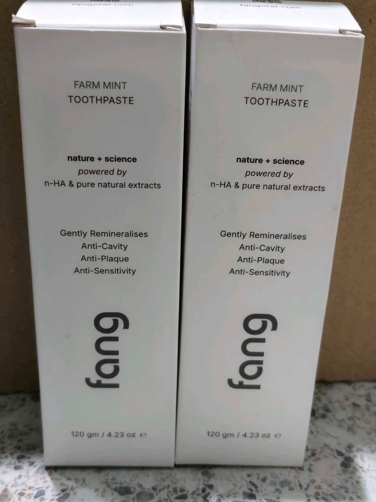 Fang Farm Mint Toothpaste - 2 Pack