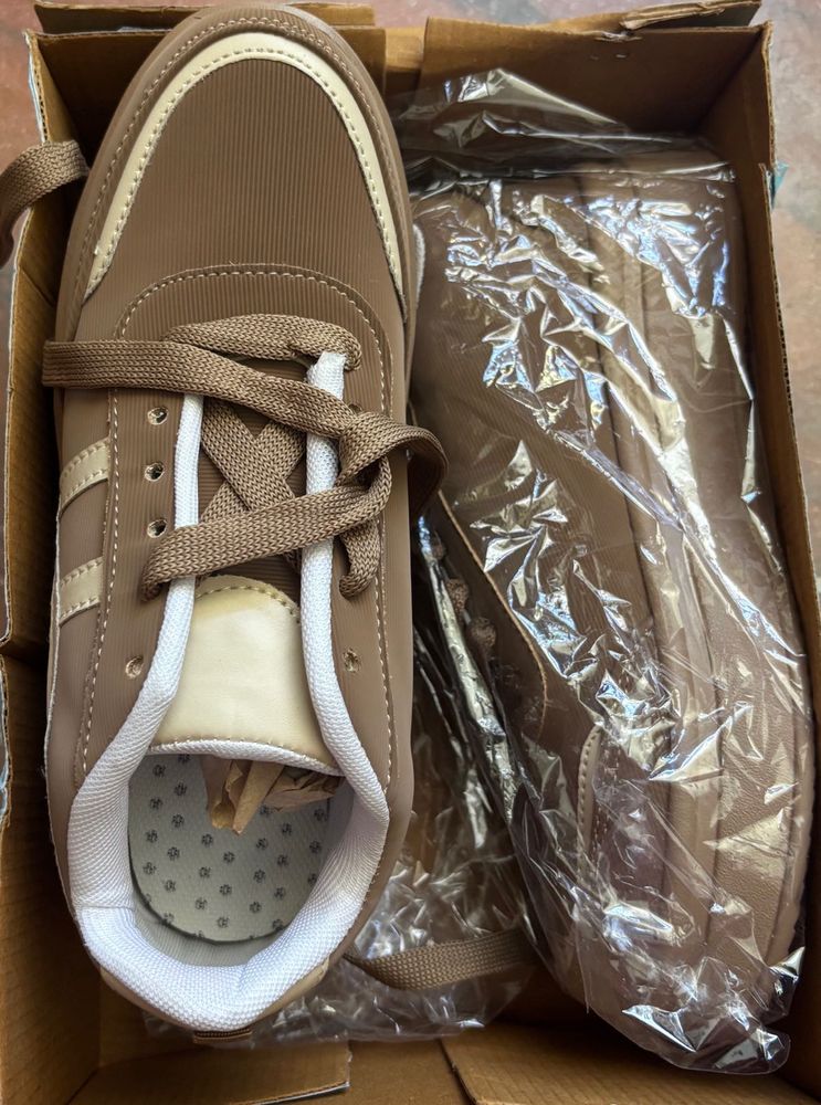 brown sneakers for women