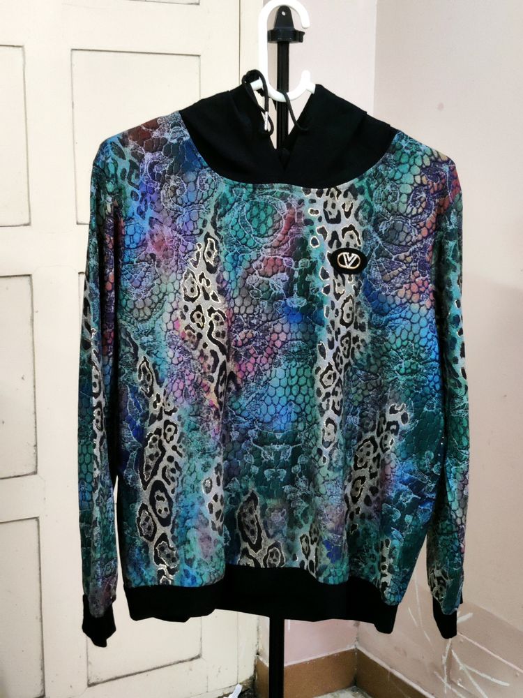💥BUY1GET1💥 imported multi-color animal print hoodie