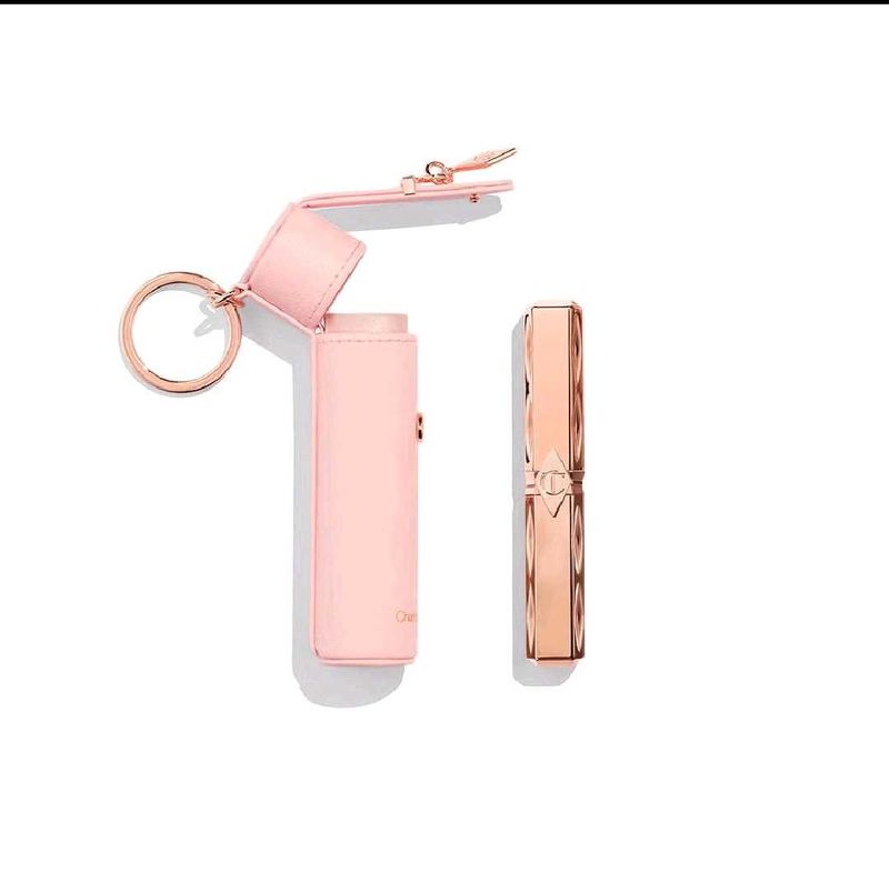 Charlotte tilbury Pink Lipstick Holder with Keycha