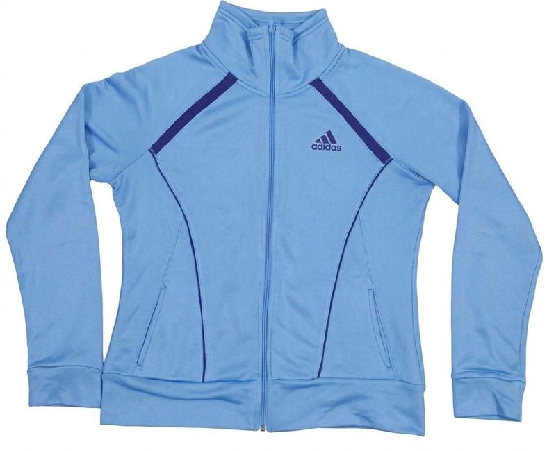 Adidas Light Blue Track Jacket
