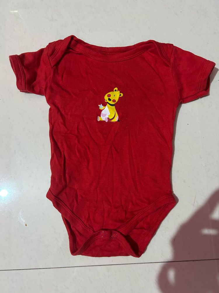 Red Baby Onesie