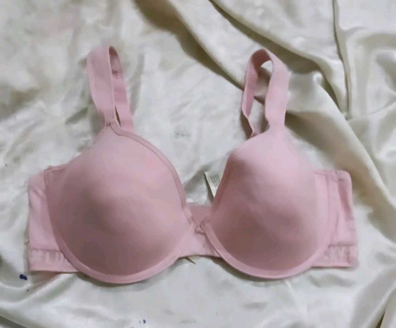 Pink Comfortable Bra