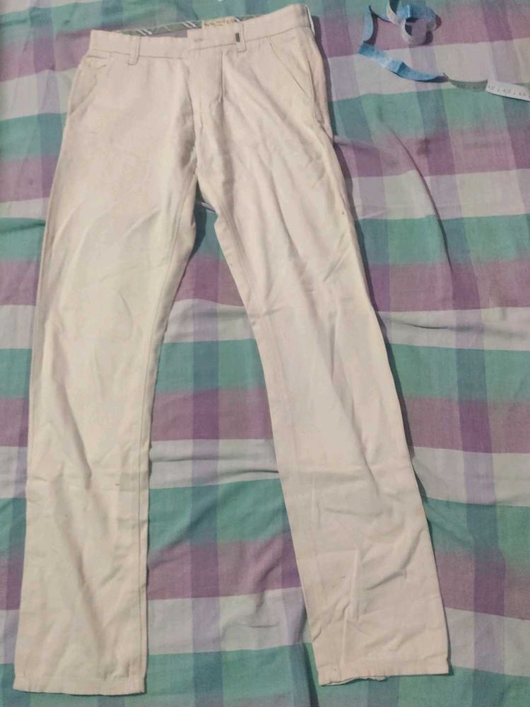 Men's Beige Pants
