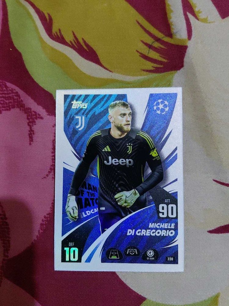 Topps Michele Di Gregorio Soccer Card