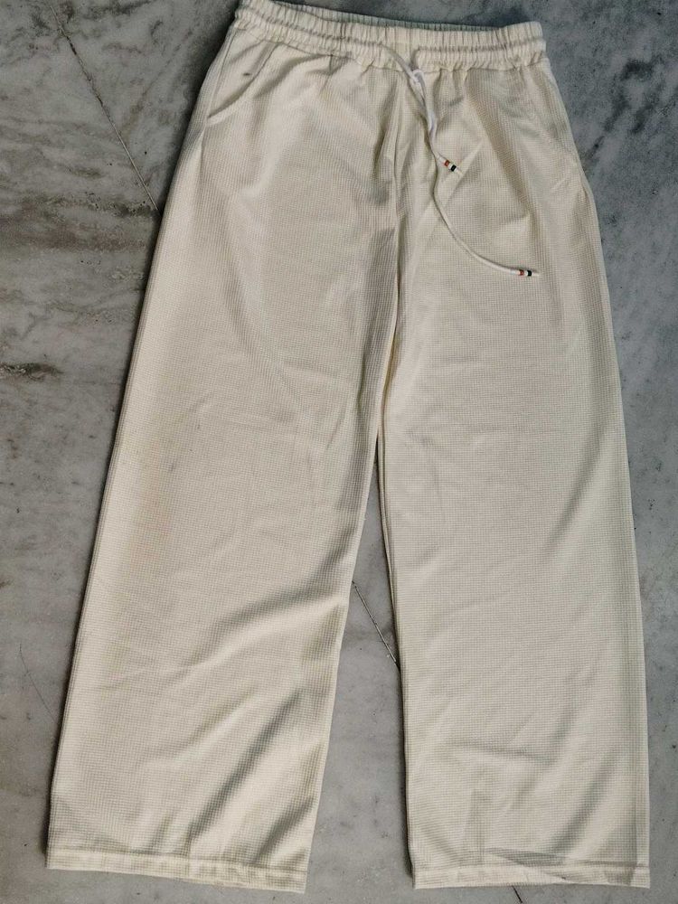 Korean style cream Pants