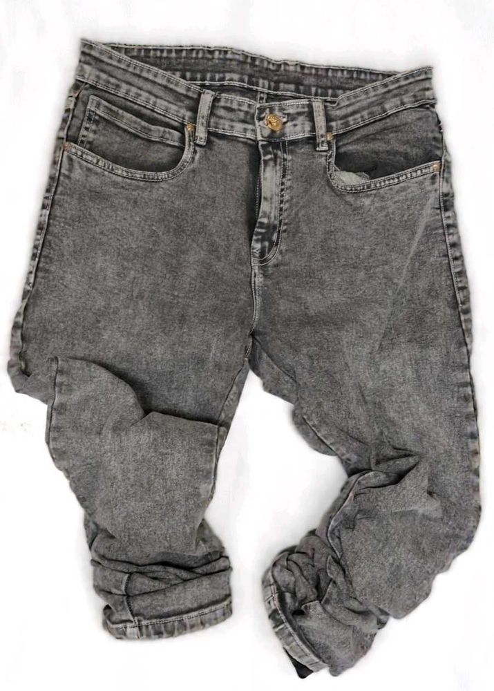 Versace Grey Wash Jeans