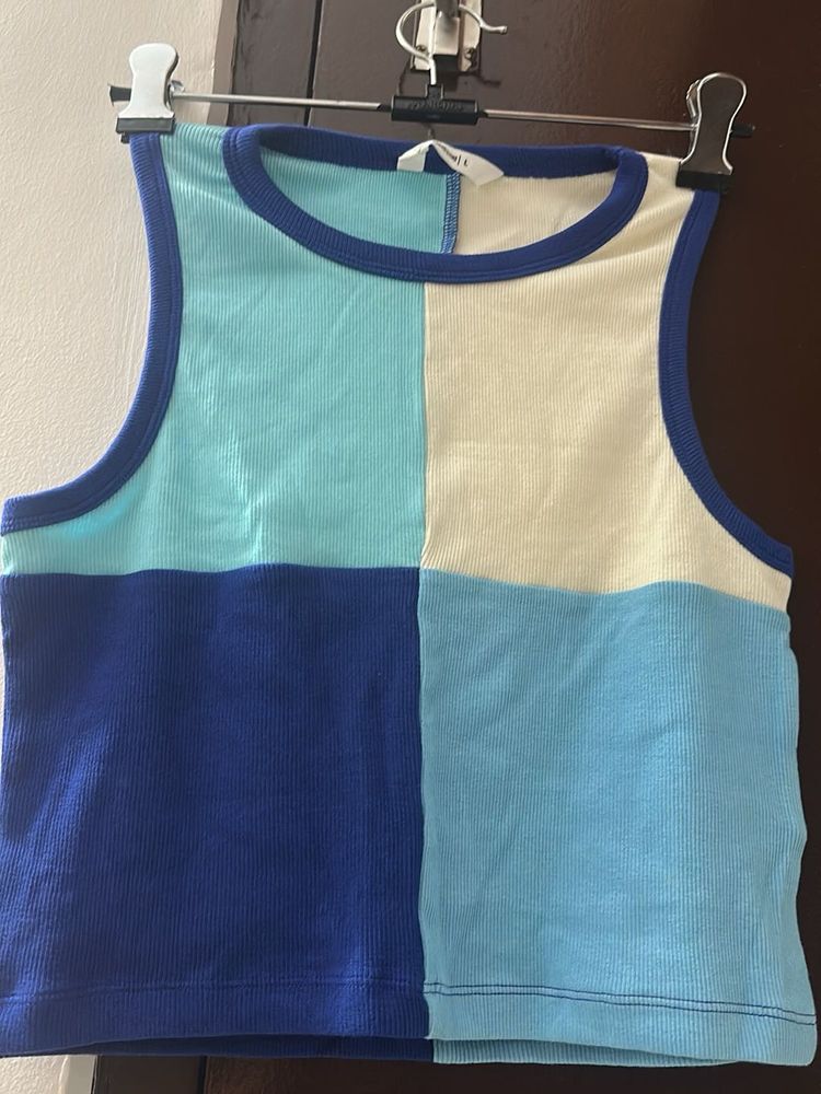 Color Block Tank Top