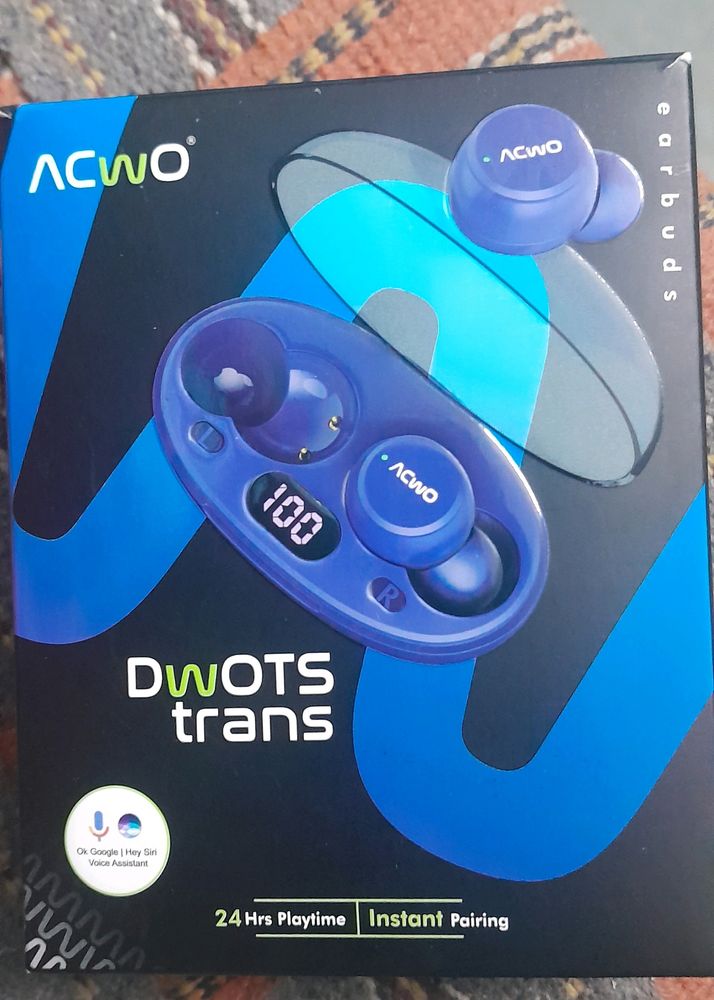 Acwo Dwots Trans Earbuds