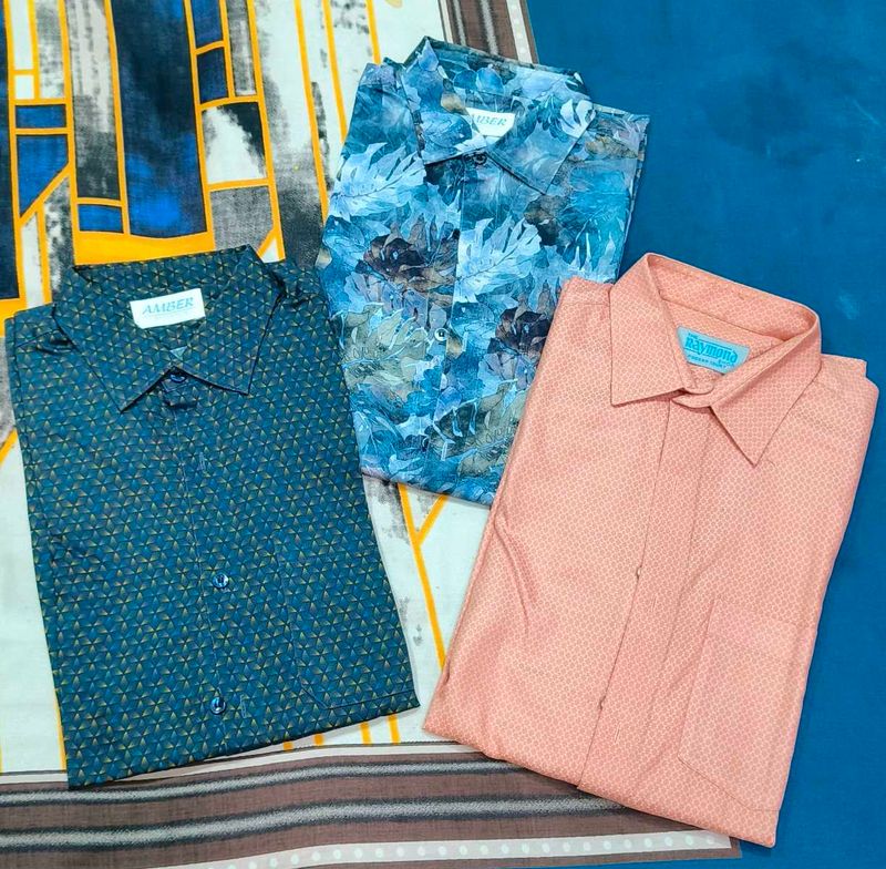 Bundle of 3 Men's Casual Shirts