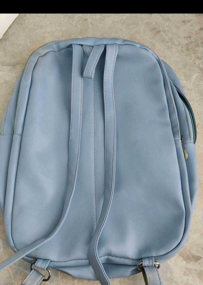 Light Blue Backpack