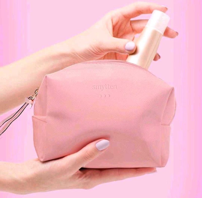 Pretty Pink Makeup Pouch