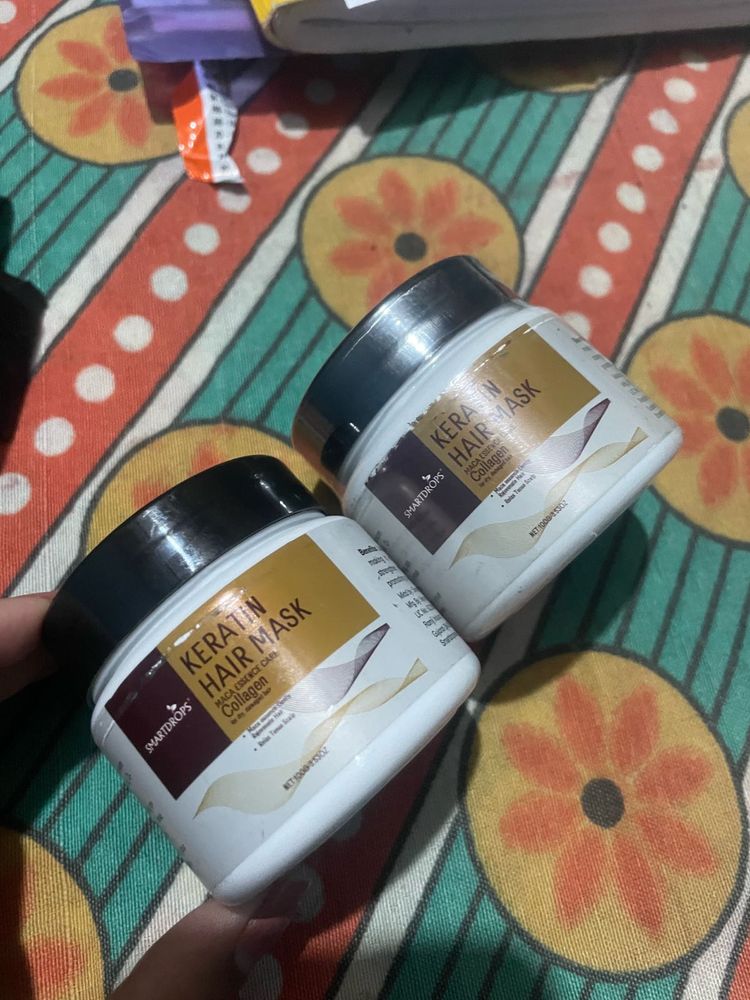 SmartDrops Keratin Hair Mask Duo( 2combo)