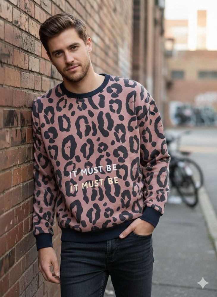 Animal Print Sweatshirt