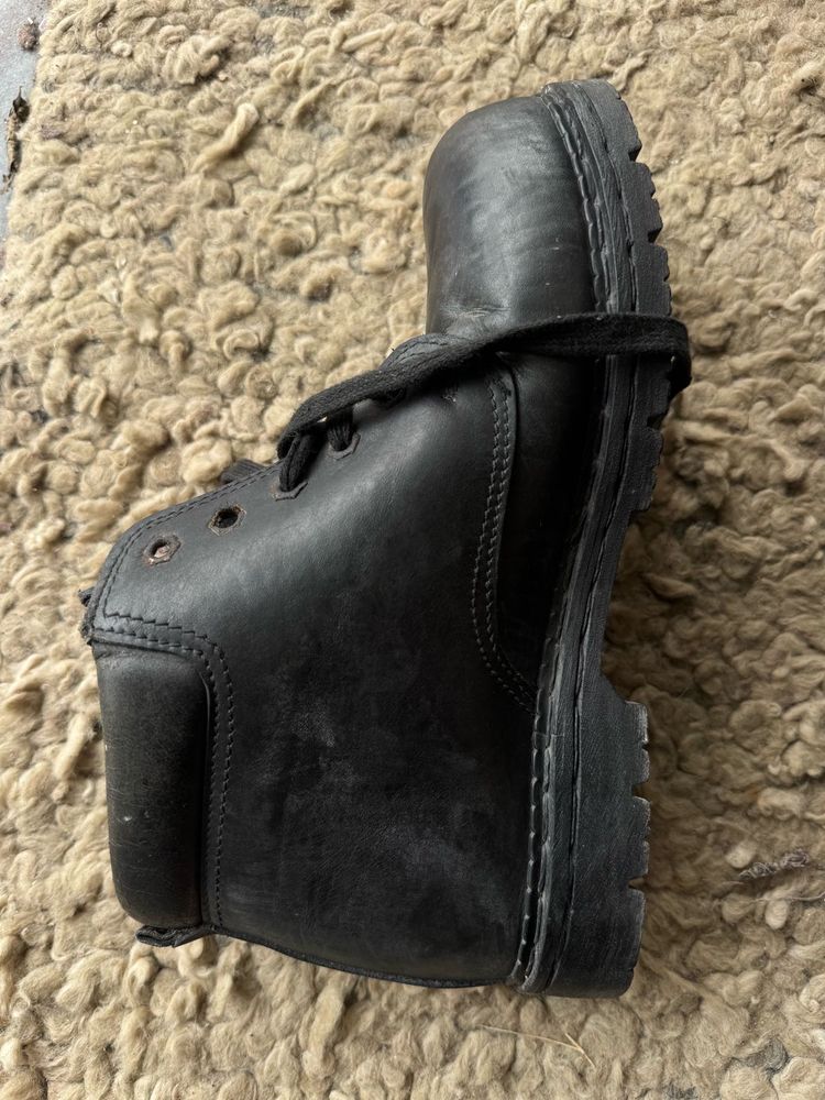 Classic Black Leather Boots