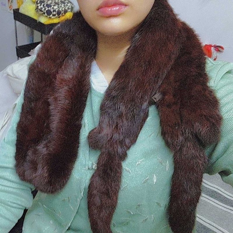 Mink Fur Scarf