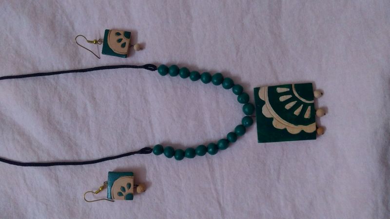 Beautiful handmade pendant set