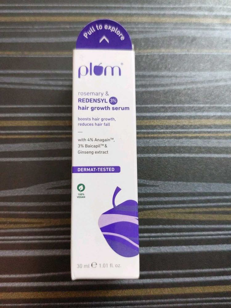 Plum Rosemary &amp; Redensyl Hair Growth Serum