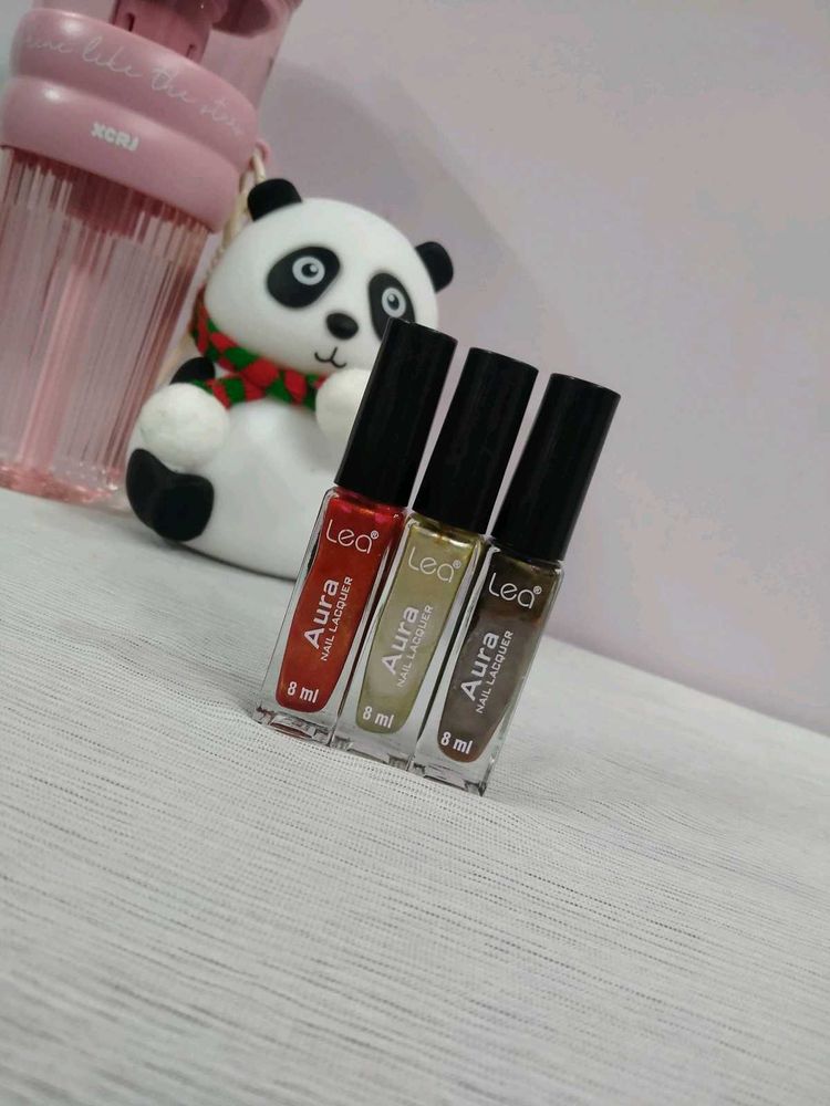 Nail Paints 💅🏻 (Set Of 3)