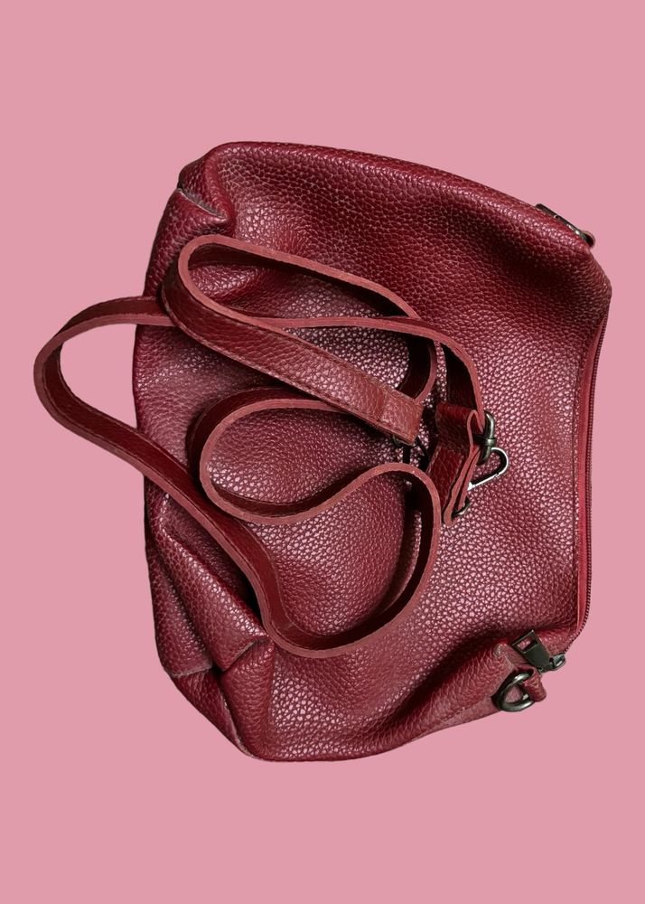 Original Flaunt Unused Maroon Sling bag