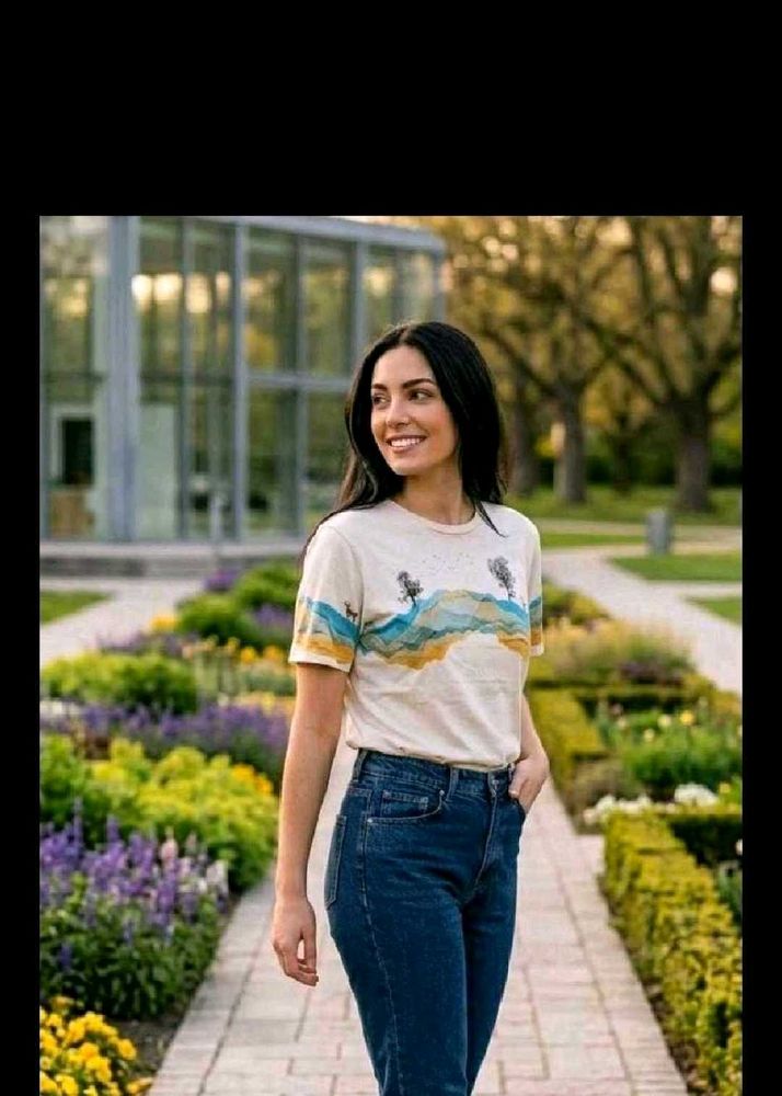 Nature Landscape Graphic T-Shirt