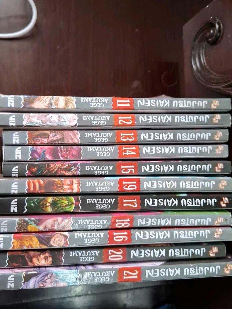 Jujutsu Kaisen Manga Volumes 11-21