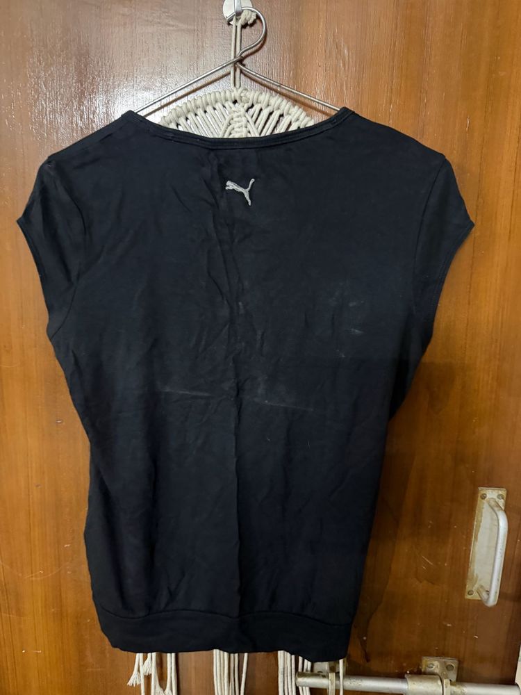 Puma Black T-Shirt