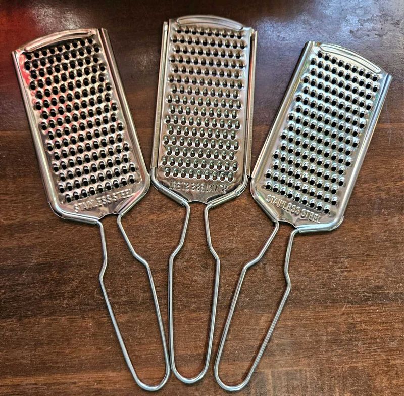 Set of 3 Stainless Steel Graters
