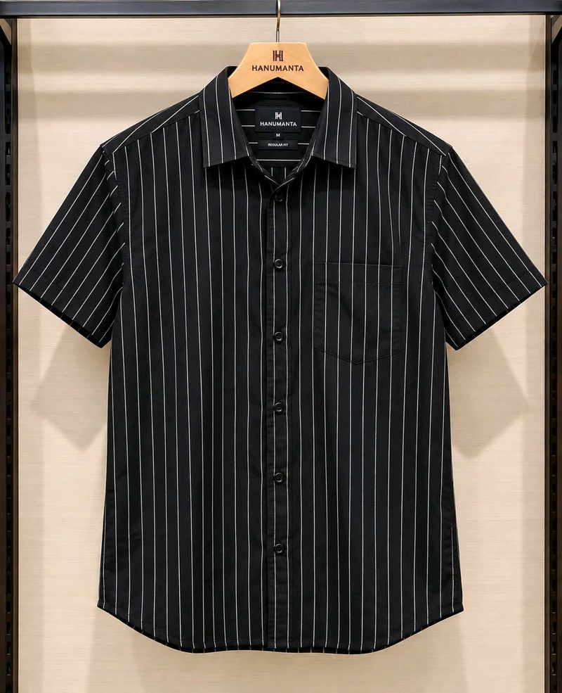 Men's Striped Casual Shirt